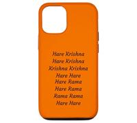 Custodia per iPhone 12/12 Pro Lepre Krishna Maha Mantra Sanscrito Chanting Yoga Meditazione