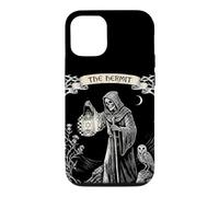 Custodia per iPhone 12/12 Pro L'eremita IX Tarocchi gotico occulto Halloween