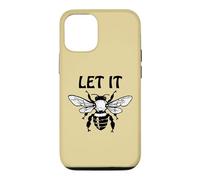 Custodia per iPhone 12/12 Pro Let it Bee Sign,Be Kind Queen Bee Lovers Bee Kind Bee Design