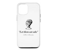 Custodia per iPhone 12/12 Pro Let Them Eat Cake Marie Antionette Stampa Nera