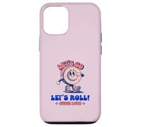 Custodia per iPhone 12/12 Pro Let's Go Let's Roll Sushi Love (Grafica divertente)