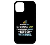 Custodia per iPhone 12/12 Pro Let's Look At Data - Data Science Statistics Data Analyst