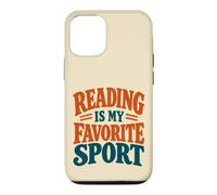 Custodia per iPhone 12/12 Pro Lettore di sport preferito per gli amanti dei libri di lettura divertente