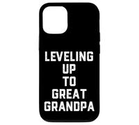 Custodia per iPhone 12/12 Pro Leveling Up To Great Grandpa Expecting Great Grandfather
