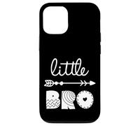 Custodia per iPhone 12/12 Pro Lil Bro, Little Bro, Best Brother Ever Novelty Graphic Cool
