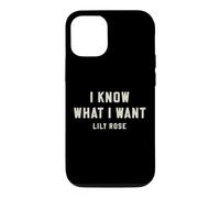 Custodia per iPhone 12/12 Pro Lily Rose So cosa voglio audace