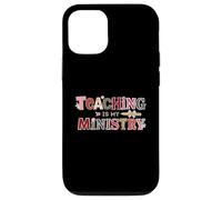 Custodia per iPhone 12/12 Pro L'insegnamento è il mio ministero Scrapbooking Ransom Nota