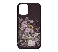 Custodia per iPhone 12/12 Pro Logopedia Floreale Insegnante Colibrì