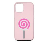 Custodia per iPhone 12/12 Pro Lollipop Sucker Lollypop costume rosa per Candy Lover
