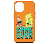 Custodia per iPhone 12/12 Pro Looney Tunes Porky and Daffy Game Over