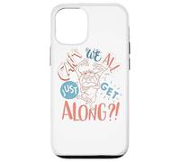 Custodia per iPhone 12/12 Pro Looney Tunes Taz Can't We All Get Along