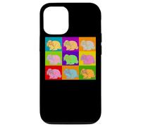 Custodia per iPhone 12/12 Pro Lop Rabbit Popart Holland - Coniglietti francesi in stile retrò