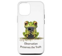 Custodia per iPhone 12/12 Pro L'osservazione preserva l'osservatore della rana della verità
