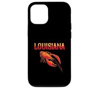 Custodia per iPhone 12/12 Pro Louisiana Lobster Cajun Seafood Lover Vintage Travel