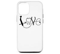 Custodia per iPhone 12/12 Pro Love Dentist Dentista Dentista Dentista Assistente