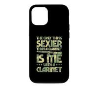 Custodia per iPhone 12/12 Pro L'unica cosa più sexy di un clarinetto sono io con un clarinetto
