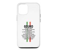 Custodia per iPhone 12/12 Pro Maglia Celebrativa, Formula Giuramento Repubblica Italiana