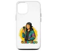 Custodia per iPhone 12/12 Pro maglia mona lisa style design