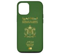 Custodia per iPhone 12/12 Pro Marocoo Passaporto Stemma, Regno del Marocco