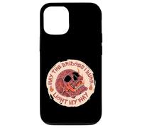 Custodia per iPhone 12/12 Pro May The Bridges I Burn Light My Way Skull Gothic Graphic