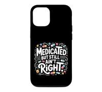 Custodia per iPhone 12/12 Pro Medicato ma non è ancora giusto atteggiamento mentale sarcastico
