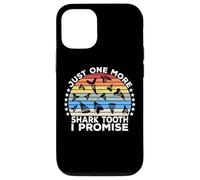 Custodia per iPhone 12/12 Pro Megalodon Fossil Teeth Just One More Shark Tooth Geologist