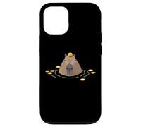 Custodia per iPhone 12/12 Pro Mens Womens Kids Girls Oranges Meme Lover Capybara