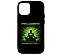 Custodia per iPhone 12/12 Pro Messaggio di simmetria virtuale dall'arte della meditazione cosmica dell'eternità