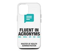 Custodia per iPhone 12/12 Pro MHA Fluent in Acronyms Laurea Management Sanitario