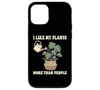 Custodia per iPhone 12/12 Pro Mi piacciono le mie piante più delle persone Hobbyist botanico