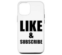 Custodia per iPhone 12/12 Pro Mi piace e iscriviti Meme Video Vlogger Social Media Tuber