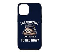 Custodia per iPhone 12/12 Pro Mi sono laureato Posso tornare a letto ora Dormire Studente Bradipo