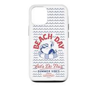 Custodia per iPhone 12/12 Pro Minions Beach Day Summer Vibes