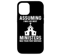 Custodia per iPhone 12/12 Pro Minister Apparel - Divertente design dei migliori ministri
