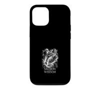Custodia per iPhone 12/12 Pro Mitologia celtica della pesca del salmone della saggezza