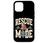 Custodia per iPhone 12/12 Pro Modalità di salvataggio Vigile del fuoco EMS First Responder Pride