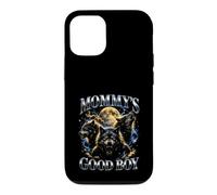 Custodia per iPhone 12/12 Pro Mommy's Good Boy Wolf Pack Full Moon Bootleg Divertente