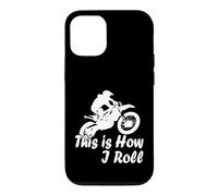 Custodia per iPhone 12/12 Pro Motocross Moto This is How I Roll Fun Dirt Biker