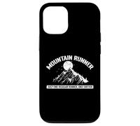 Custodia per iPhone 12/12 Pro Mountain Runner Sporco Trail Running Citazione