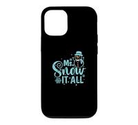 Custodia per iPhone 12/12 Pro Mr. Snow it all Neve Stagione invernale
