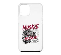 Custodia per iPhone 12/12 Pro Muskie pesca d'agguato d'acqua dolce