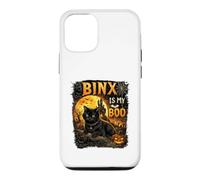Custodia per iPhone 12/12 Pro My Boo Carino Halloween Gatti Neri Design Spooky Kitty Autunno