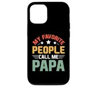 Custodia per iPhone 12/12 Pro My Favorite People Call Me Papa Father's Day For Papa