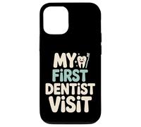 Custodia per iPhone 12/12 Pro My First Dentist Visit Kids Spazzolino da denti Smile