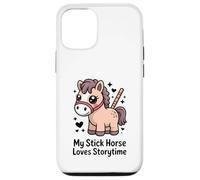 Custodia per iPhone 12/12 Pro My Stick Horse ama Storytime Cute Pony