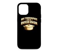 Custodia per iPhone 12/12 Pro My Therapist Is A Dutch Oven Sourdough Bread Baking Baker