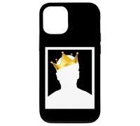 Custodia per iPhone 12/12 Pro Mysterious Royal King with Golden Crown Illustration Graphic