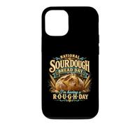 Custodia per iPhone 12/12 Pro National Sourdough Bread Day Rough Day Baker Pun