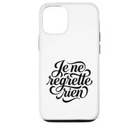 Custodia per iPhone 12/12 Pro Nessun rimpianto Je Ne Regrette Rien