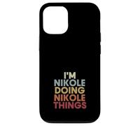 Custodia per iPhone 12/12 Pro Nikole Name Nikole Personalized Name First Given